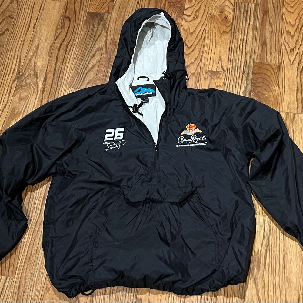 NASCAR Jamie McMurray Windbreaker with Crown Royal Embroidery